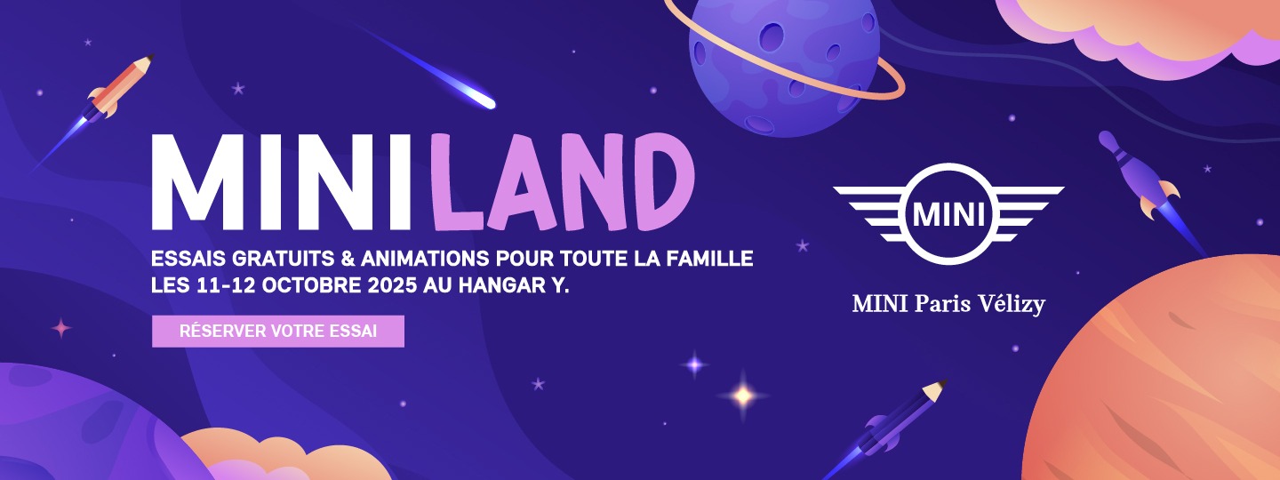Essais gratuits et animations pour toute la famille en partenariat avec Mini Paris Velizy