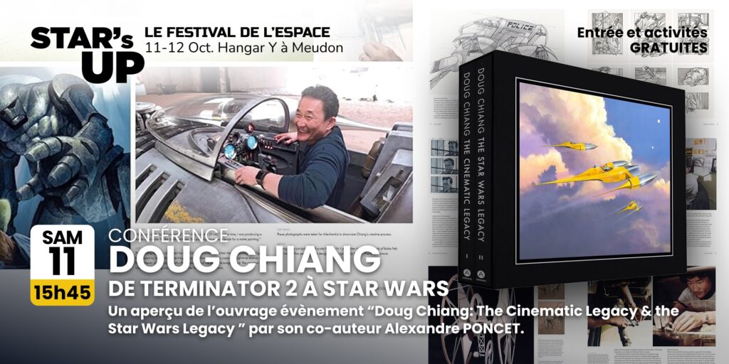 Doug Chiang
 : Un aperçu de l’ouvrage évènement “Doug Chiang: The Cinematic Legacy & the Star Wars Legacy ” par son co-auteur Alexandre PONCET.De Terminator 2 à Star Wars |