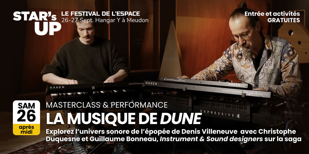 MASTERCLASS & PERFORMANCE | LA MUSIQUE DE DUNE