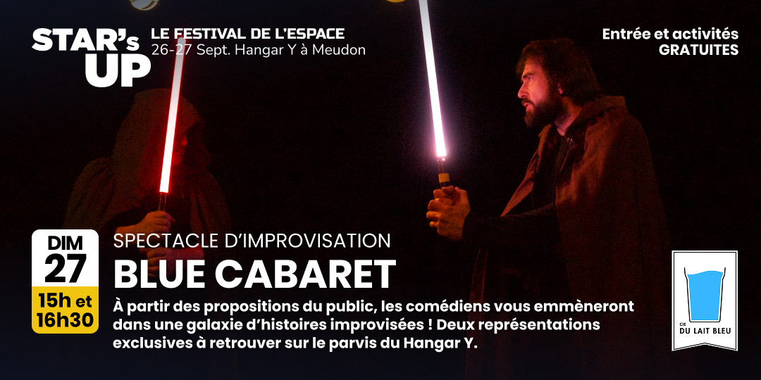 BLUE CABARET - Spectacle d’histoires improvisées par la Compagnie du Lait Bleu