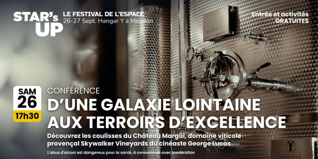 Découvrez les coulisses du Château Margüi, domaine viticole provençal Skywalker Vineyards du cinéaste George Lucas, créateur de STAR WARS